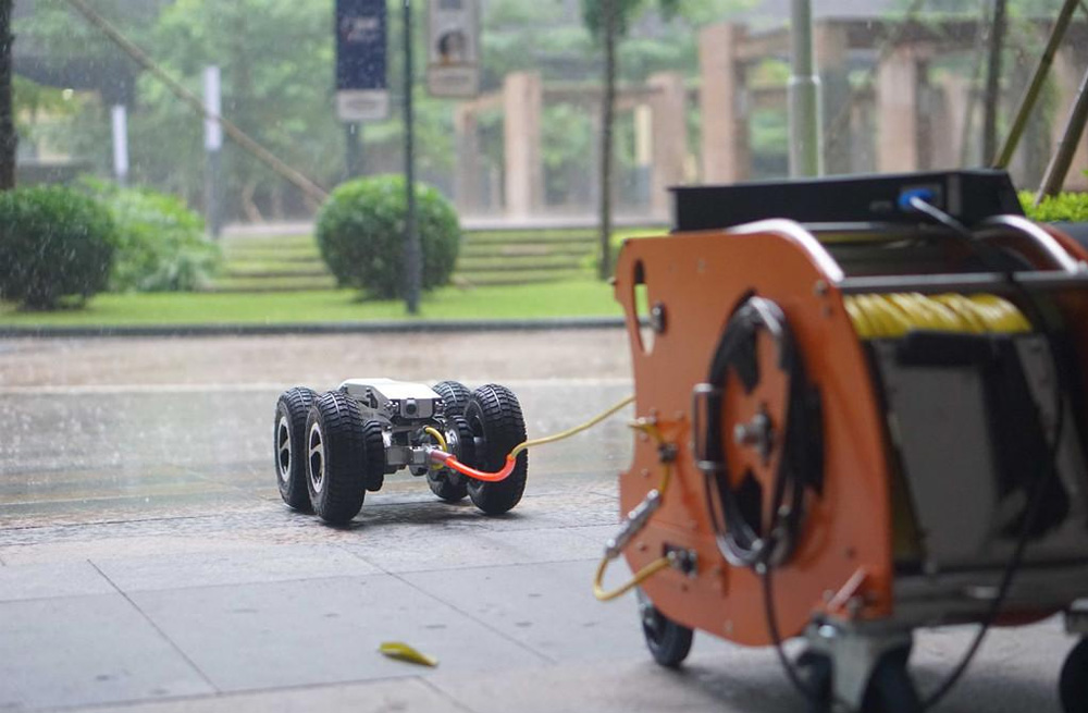 285富贵山管道检测机器人